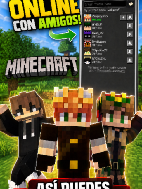 💯MINECRAFT YA SE PUEDE JUGAR CON AMIGOS SIN NECESIDAD DE CREAR UN SERVIDOR ​💯​  #minecraft #serverminecraft #tutorials #twitchargentina #clipsdetwitch #stream