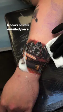 Micro realistic tattoo 6 hours on details. Work in progress