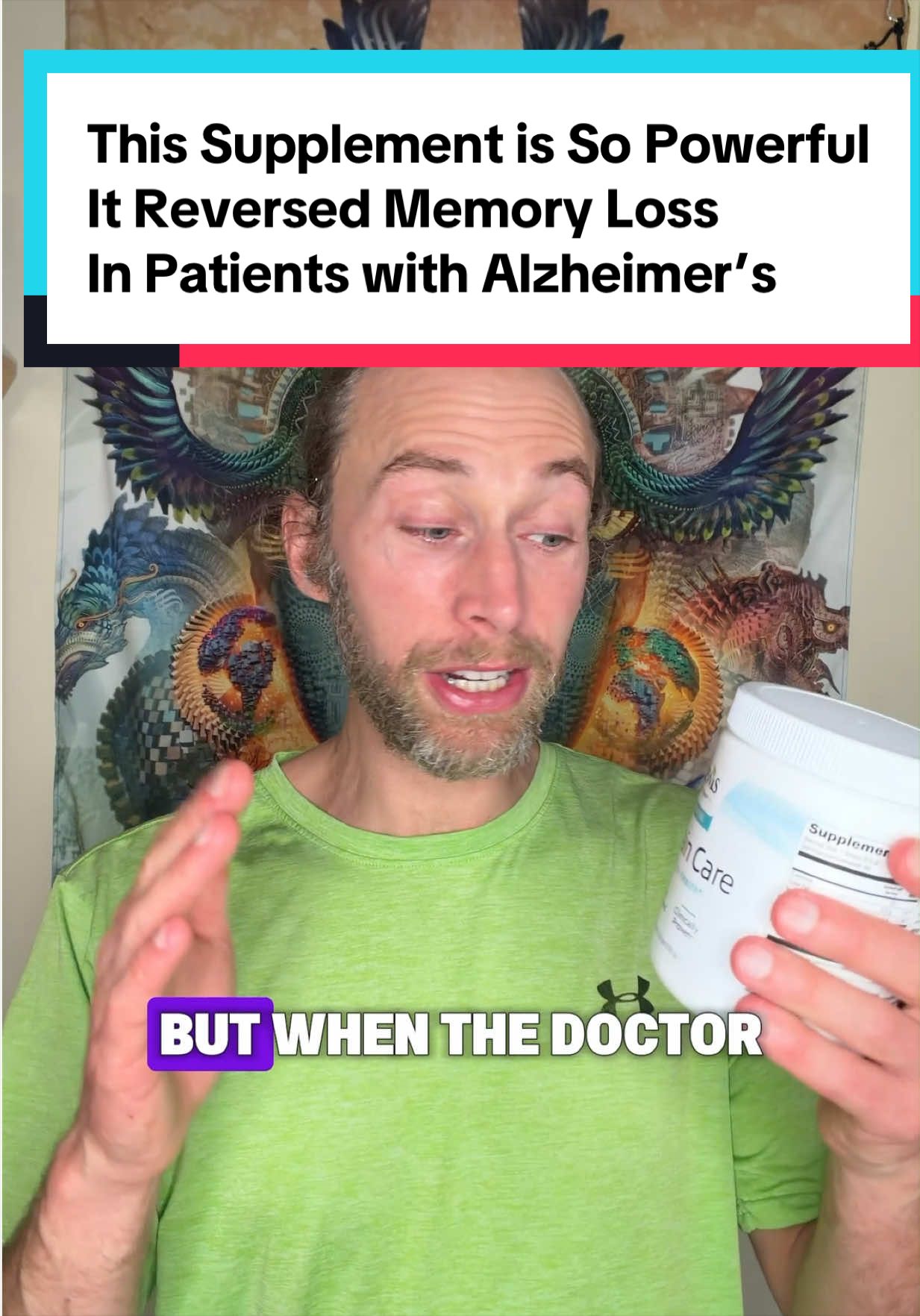 This supplement is so powerful it reversed memory loss in patience with all Alzheimers. #alzheimers #dementia #memory #brain #robertwblove