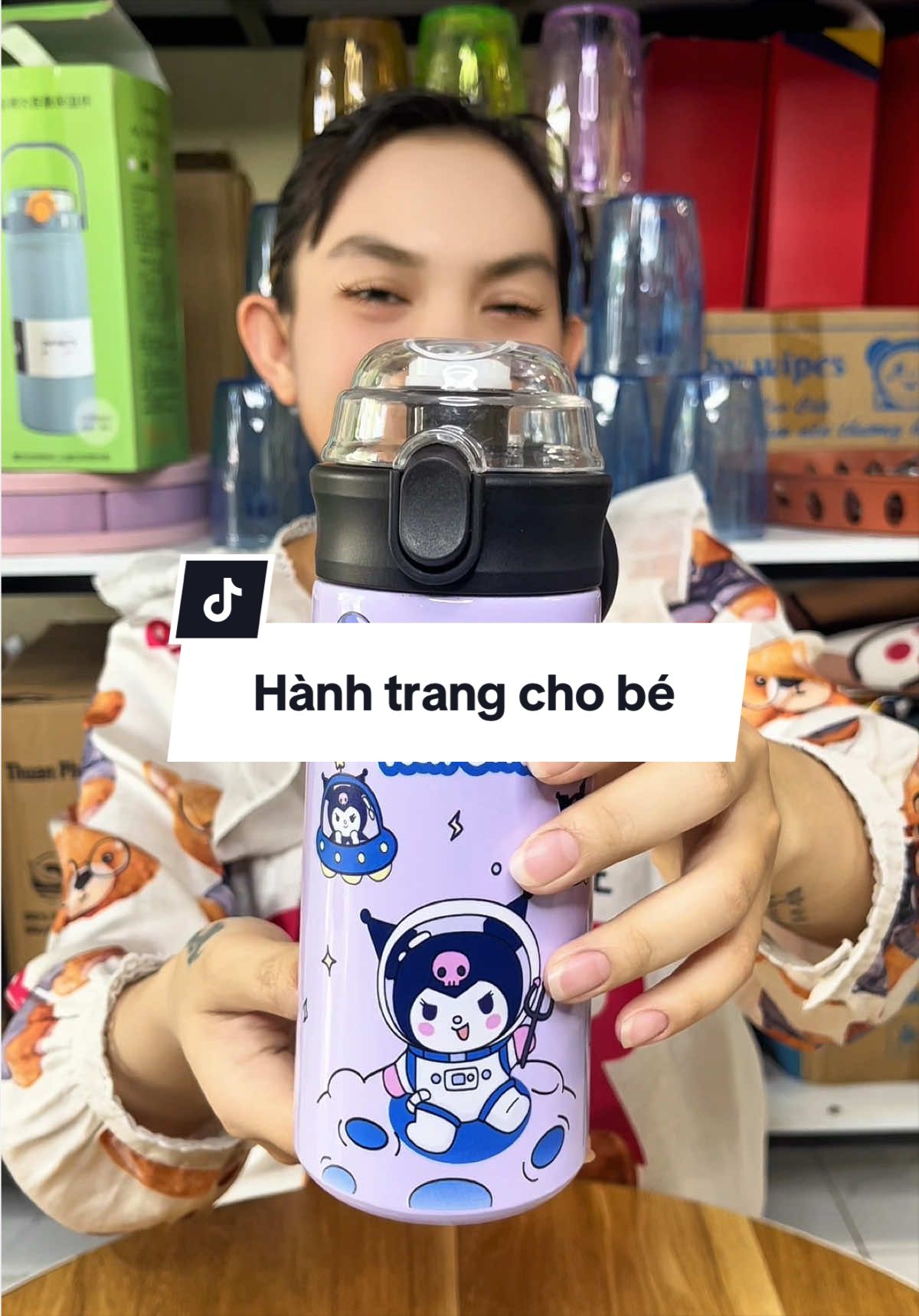 Chuẩn bị hành trang cho con đi học chưa mấy anh chị ơi #binhnuocchobe #binhnuocchobedihoc #binhgiunhietcute #binhgiunhietthongminh #nhunhinhanh 