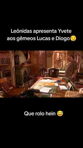 Leônidas apresenta para os filhos a mulher com quem pretende se casar, mas ele não imagina do episódio que aconteceu entre Yvete e Diogo😆😆😁#clone #entretenimento #novelas #humor 