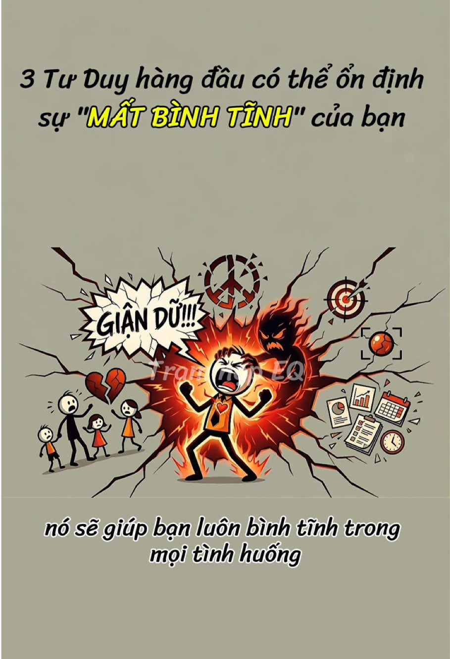 3 Tư Duy hàng đầu có thể ổn định sự “mất Kiểm Soát” của bạn #giaotiep #kynanggiaotiep #tramnapEQ #trituexuccam #camxuc 