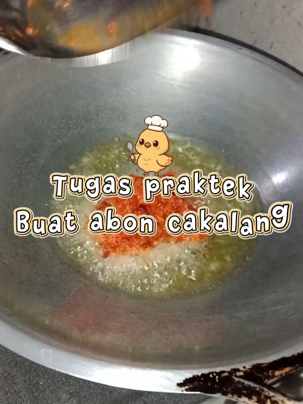 Tugas praktek membuat abon cakalang #tutorial#tugaspraktek#aboncakalang#biologi#fyp 