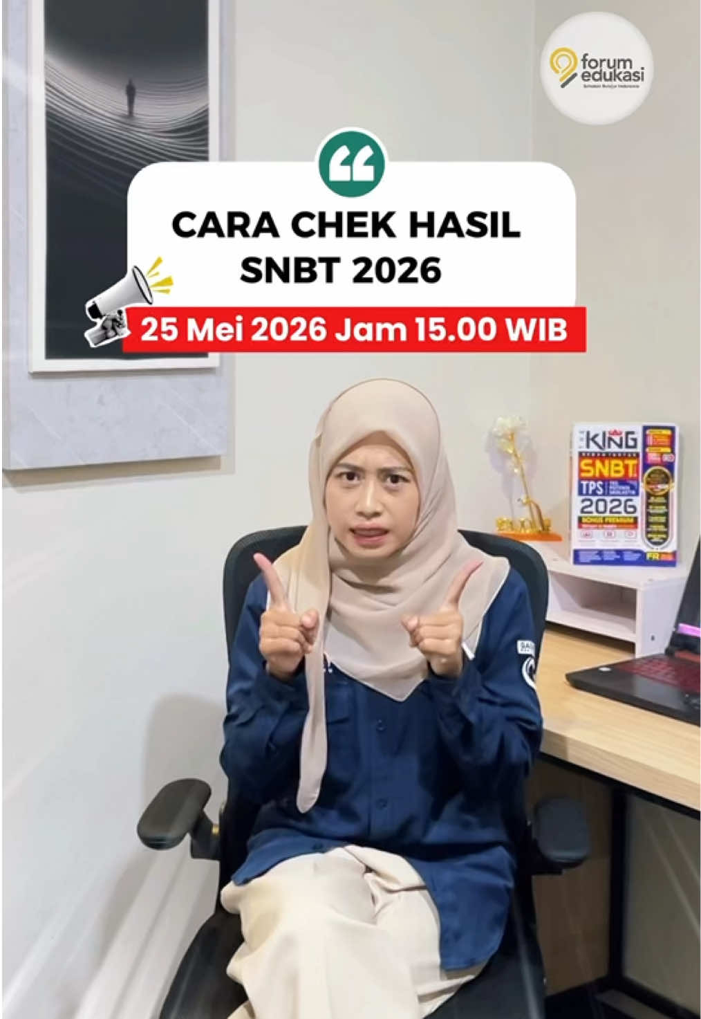 Semoga hasilnya 💙🩵 pilihan pertama amiin🥹 #snbt2026 #pengumumansnbt #utbksnbt #pejuangptn #thekingsnbt 