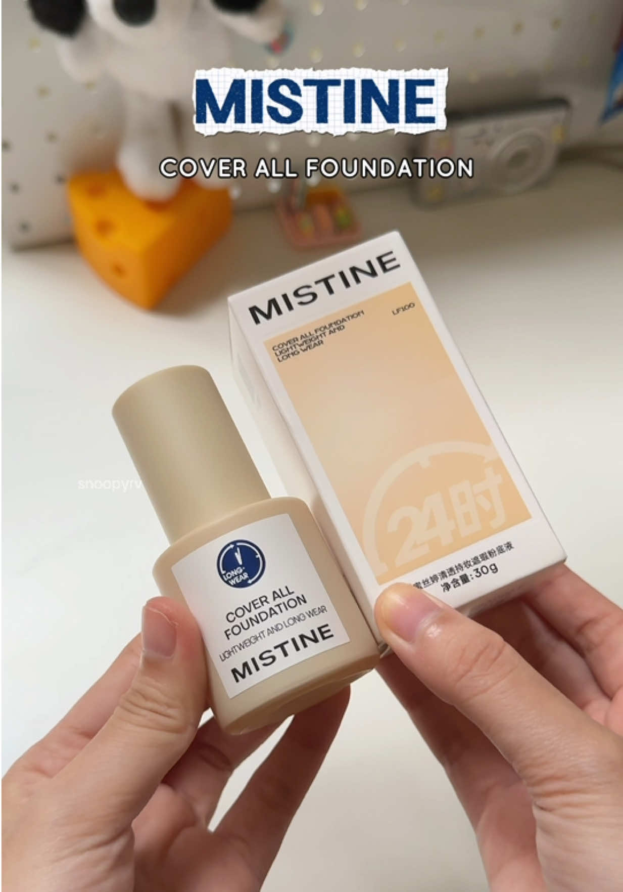 đã thử và siêu lì nha mấy iu ☺️🫶🏻 #mistine #mistinevn #makeup #foudation #xuhuongtiktok 