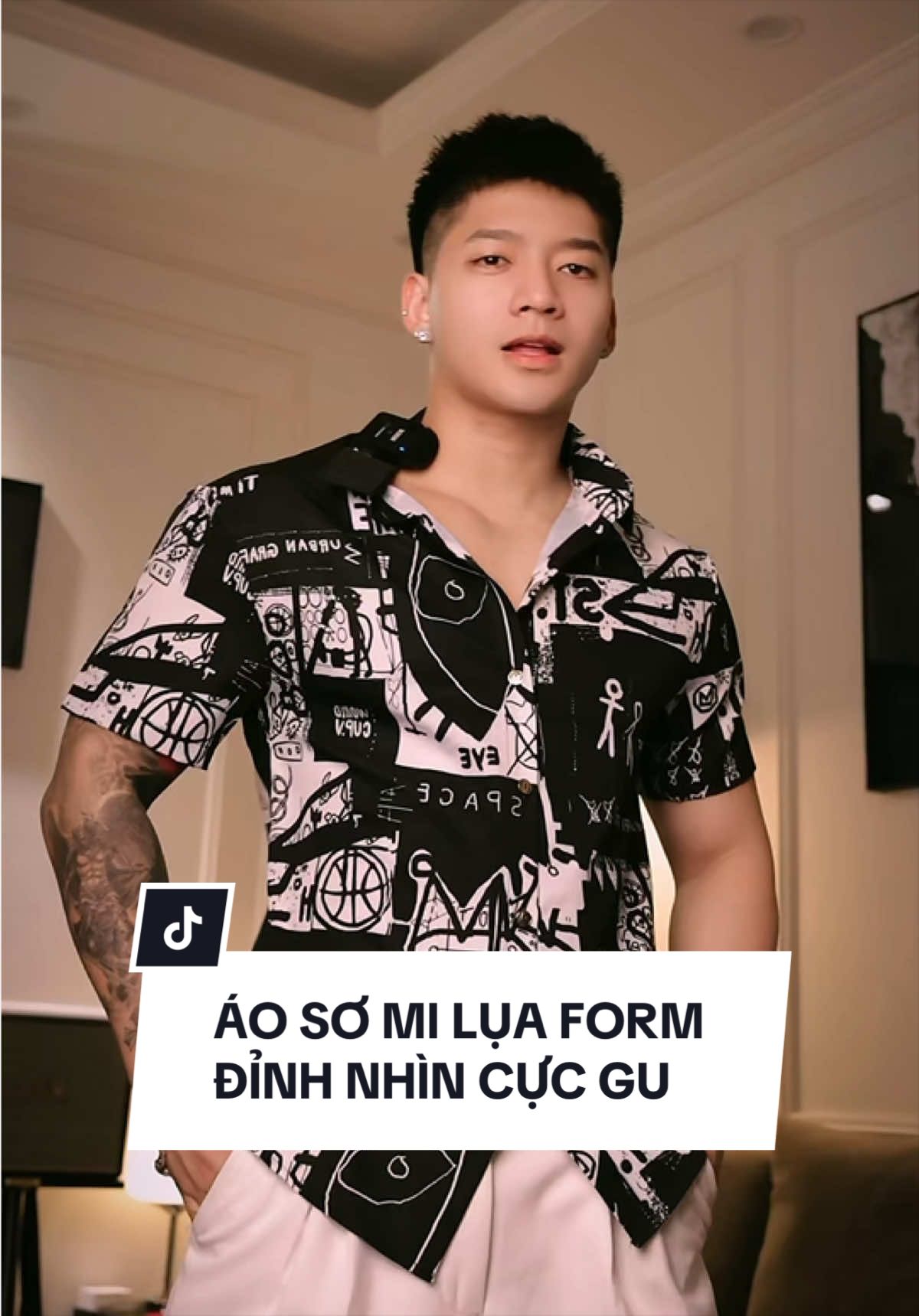 ÁO SƠ MI LỤA FORM ĐỈNH NHÌN CỰC GU #somilua #fashionmen #thoitrang