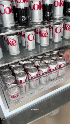 restock the fridge with me for $5000 #restockasmrorganization #restockasmr 
