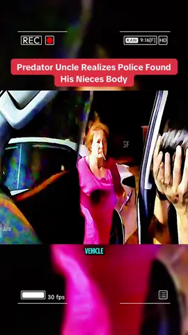 Predator Uncle Realizes Police Found His Nieces Body #cops #bodycam 