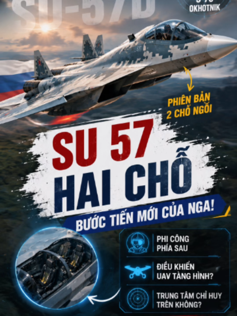 Tin quân sự quốc tế | Su 57 Hai Chỗ Ngồi Lần Đầu Tiên Lộ Diện #tintuc #tinthegioi #chinhtri #quansu #thoisu #uav #news #putin #tinnhanh #shorts #youtubeshorts #tintuc24h #capnhat #thegioi #newsupdate #trungdong #viral #xungdottrungdong #xahoi #nga