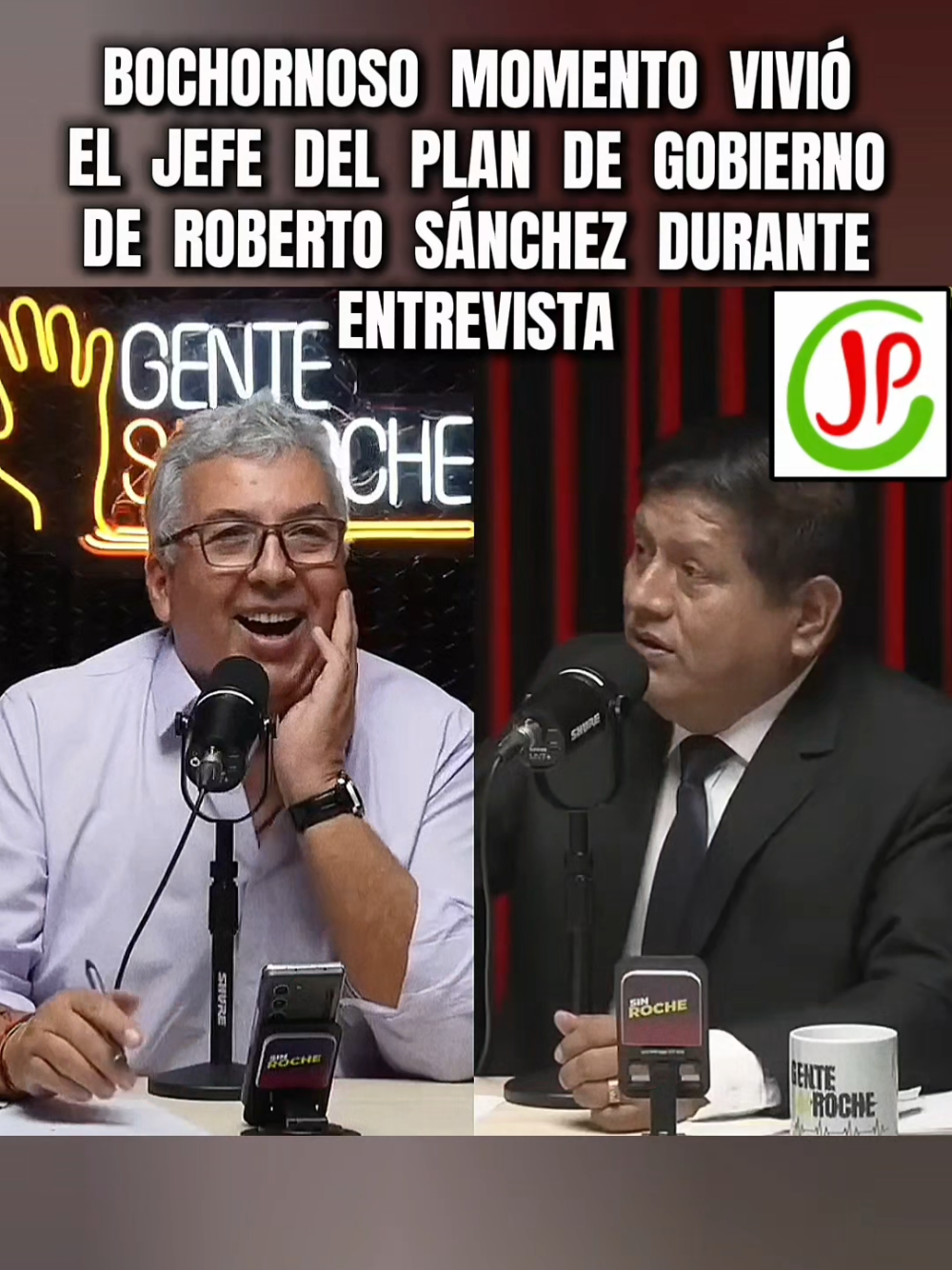 JEFE  DEL PLAN  DE  GOBIERNO  DE  ROBERTO  SÁNCHEZ  PASÓ  UN  VERGONSO  MOMENTO  AL  DESCONOCER  LO  QUE  PRODUCE  CAMISEA El jefe del plan de gobierno del partido Juntos Por el Perú, Walter Ayala, por el cual postula el candidato presidencial Roberto Sánchez Palomino, pasó un bochornoso momento durante una entrevista en el podcast 'Gente sin roche'. Esto al desconocer si Camisea produce gas natural y GLP. #robertosanchez #keikofujimori #segundavuelta #lopezaliaga #antaurohumala 