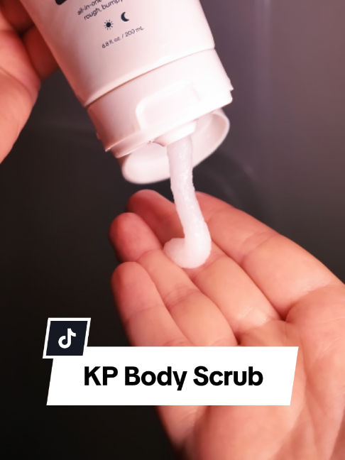 unclog pores, smooth texture and reduce visible bumps ♡#kp#keratosispilaris #skinissues #exfoliatingbodyscrub