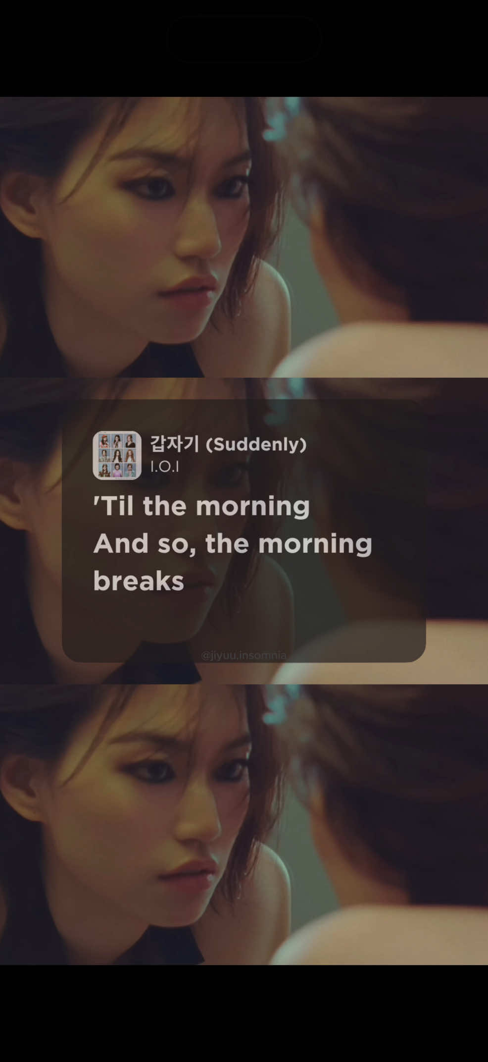 갑자기 (Suddenly) - I.O.I (English translation lyric video) #kpop #kpopedit  #IOI #갑자기 #Suddenly