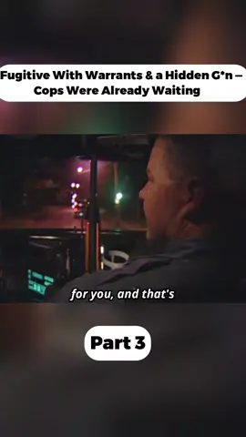 fugitive with warrant's and a hidden G*n cops were already waiting  #cops #copsusa#copsoftiktok #copsuk #viral