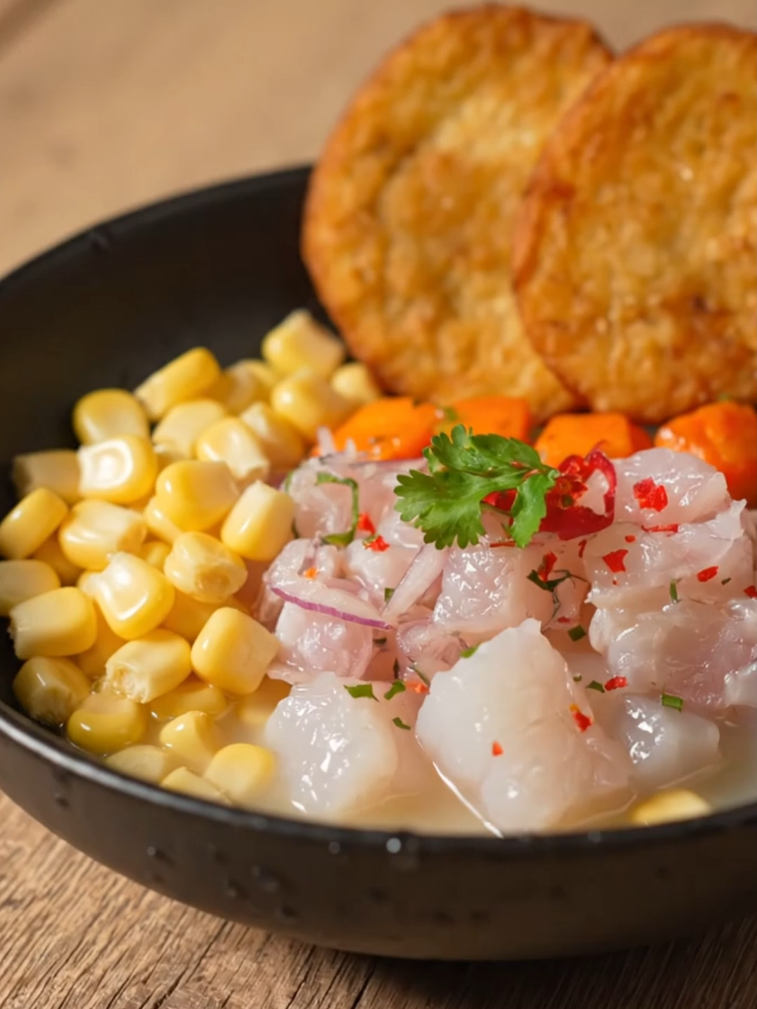 La frescura del mar y la herencia del norte, servidas con una elegancia inigualable. 🌊🍋 Un homenaje a la riqueza de nuestra costa. Nuestro Ceviche Chiclayano es una sinfonía de sabores: la pesca más fresca del día abrazada por la acidez exacta del limón, el toque vibrante del ají limo y el acompañamiento impecable de nuestras tradicionales guarniciones norteñas. Un plato vibrante, sutil y lleno de historia que despertará todos tus sentidos. 🐟✨ Refresca tu paladar y vive una experiencia gastronómica de otro nivel. La mesa está servida. Te esperamos en POMAKORA. 📍 Nuestra casa: Jr. Tacna 924, Magdalena del Mar  📞 Reservas: 959537032 #Pomakora #CevicheChiclayano #Ceviche #AltaCocina #ComidaNorteña #GastronomíaPeruana #Foodie #ExperienciaPomakora