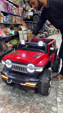 Baby Jeep for Kids 🚙✨ Remote Control + Powerful Battery 🔋 Perfect Gift for Your Baby ❤️ Order Now from Baby Bazar 👶 📲 WhatsApp: 03137830100 🌐 www.babybazar.pk #BabyJeep #KidsJeep #RideOnCar #BabyBazar #KidsToysPakistan    