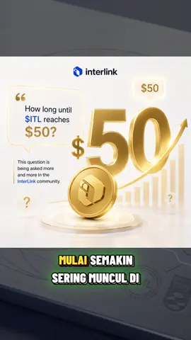 Pertanyaan “berapa lama lagi sampai $ITL menyentuh 50 dolar?” mulai semakin sering muncul di komunitas InterLink #fyp #tiktok #foryou #ITLG #interlink 