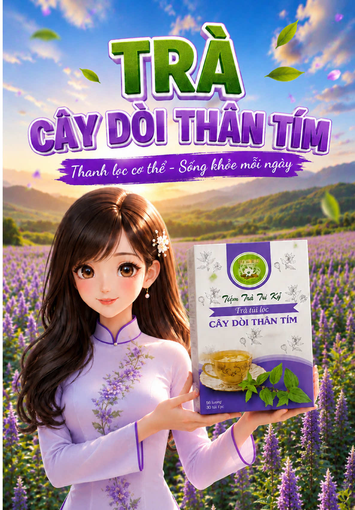 Trà túi lọc cây dòi thân tím – thói quen thảo mộc giúp cơ thể nhẹ nhàng hơn mỗi ngày  Vị thanh mát, dễ uống, phù hợp cho những ai muốn chăm sóc bản thân theo cách tự nhiên, đơn giản và tiện lợi. 👉 Uống mỗi ngày – cảm nhận sự thư giãn và dễ chịu từ bên trong! #tracaydoithantim #thatduoc #songlanhmanh #chamsocbanthan #tiktokshop 