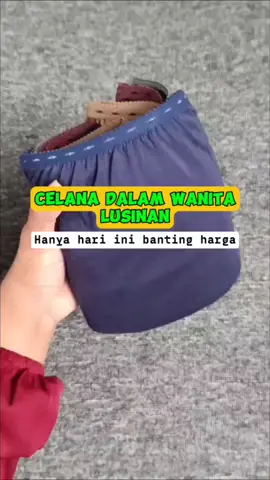 celana dalam wanita lusinan #promomakanharian #tiktokgogempar #grosircdwanita #cdwanitamurah #celanadalamwanitamurah 