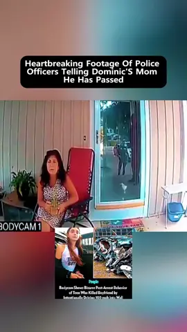 Absolutely heartbreaking footage of police officers telling Dominic's mom he has passed.#tragedy #mackenzieshirilla #heartbreaking 
