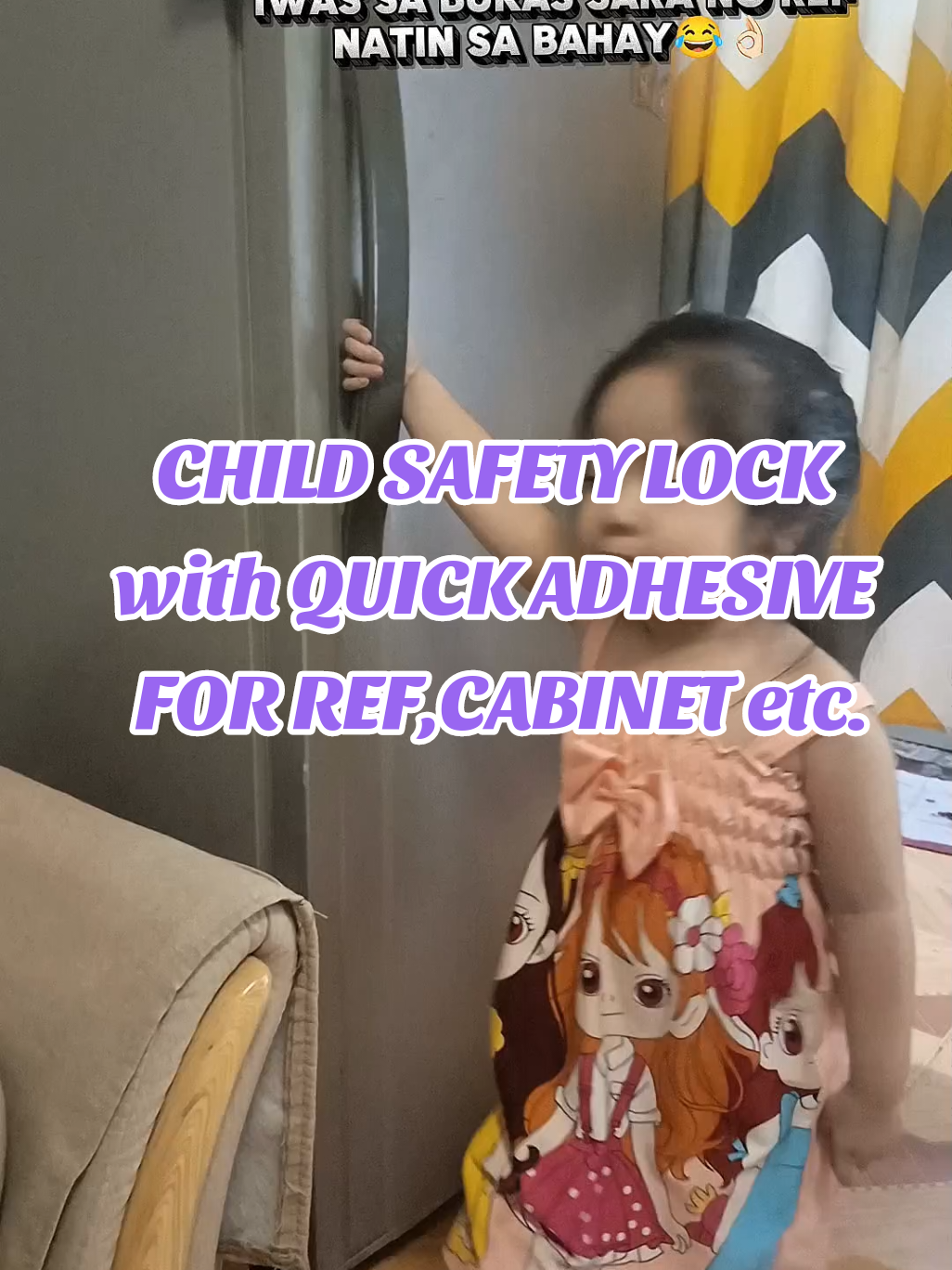 worth it tlga mi Lalo na kung may mga malilikot na bata Jan SA BAHAY niyo😂👌🏻 #lock  #safetylock  #homeessentials  #musthave 
