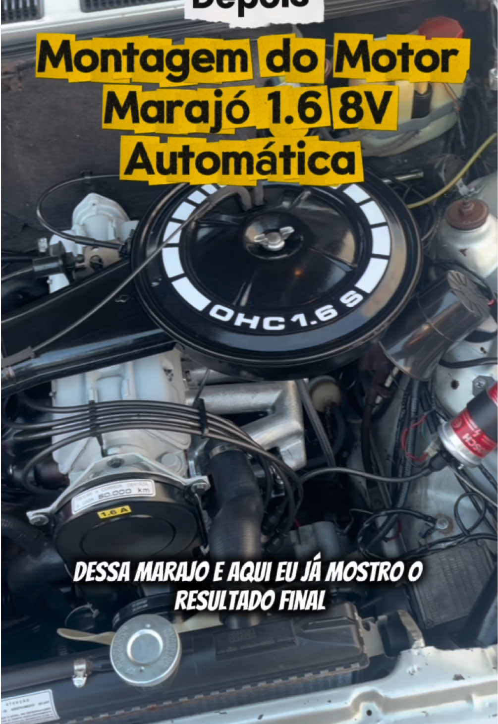 Parte final da montagem do motor na bancada da Marajó automática 🚗🛠️ Alternador, ventoinha e mais alguns periféricos já instalados pra deixar tudo pronto pro grande momento ⚙️🔥 No fim do vídeo, o motor já ficou pendurado na girafa… pronto pra voltar pro cofre dessa raridade 👀✨