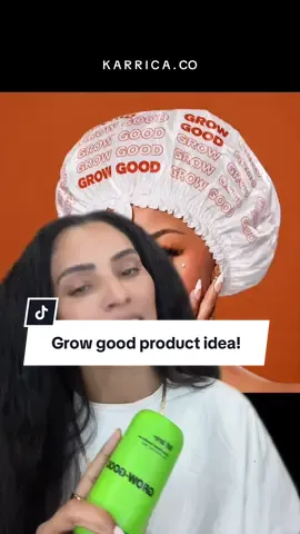 💚 Loving  @growgoodbeauty and bringing the products to my salon sparked some creative packaging/product ideas. Please note: Concept designs by KARRICA USA LLC. This is a creative exercise / unsolicited design concept. Not affiliated with, endorsed by, or produced by Grow Good Beauty or @Cardi B . No products are being sold. #growgood #cardib #haircareroutine #hairtok #ideas  