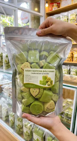 Bánh đậu xanh vii matcha
