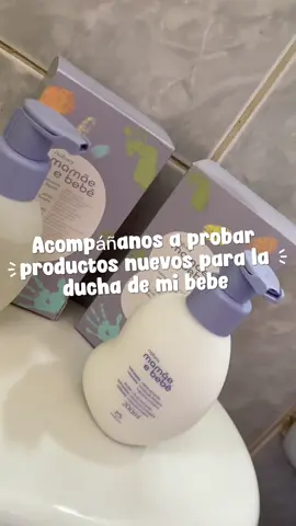 Probando nuevos productos para la ducha de mi bebe . Dejan un rico olor y son super livianos #cuidadobebes #productosderopa #bañodemamá #momentosdeamor #bañoseguro 