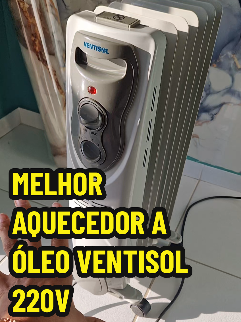 MELHOR AQUECEDOR A ÓLEO DO TIKTOK SHOP 2026 #aquecedor  #aquecedoraoleo  #tiktokshopbr66 