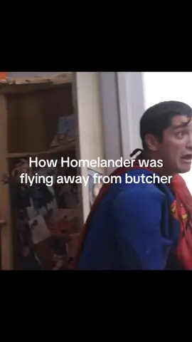 Bro couldn’t fly fast in this new season😂#theboys #amazonprimevideo #homelander 