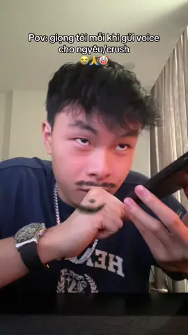 Kiếp nạn khi gửi voice chat cho ngyêu/crush 😭🙏 #davidnguyen 