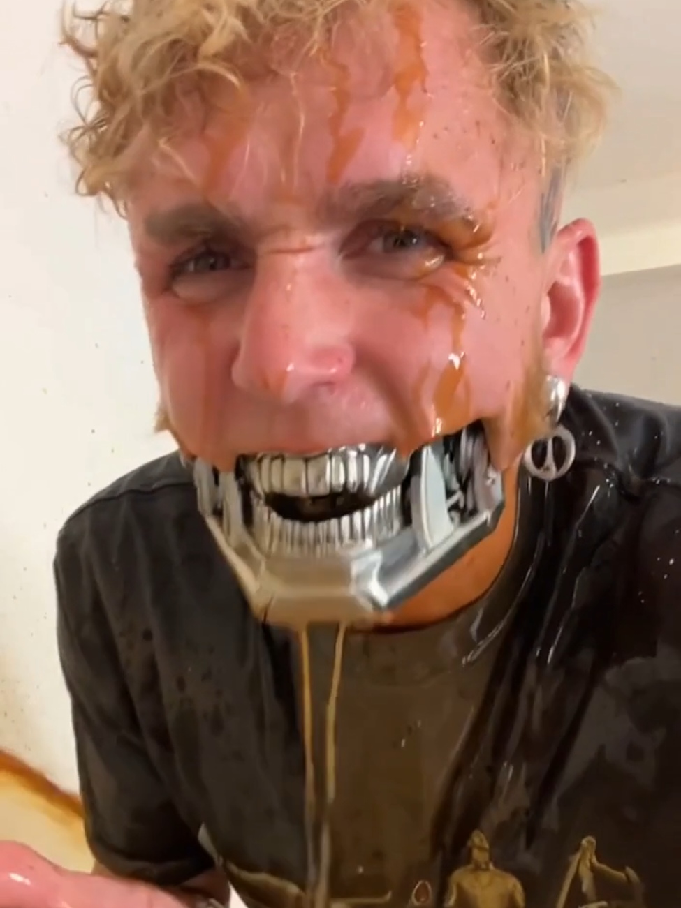 Jake Paul's face now jaw #boxing #jakepaul #jaw #jakeanthony #sora 