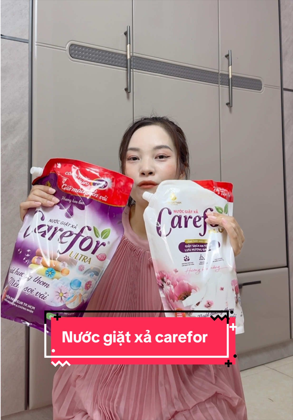 Mua 1 mà được 2 tổng nhận về 5,6kg nước giặt Carefor quá hời luôn các chị ơi.  #nuocgiat  #nuocgiatxa  #nuocgiatxacarefor  #giatxacarefor  #nuocgiatsieusach