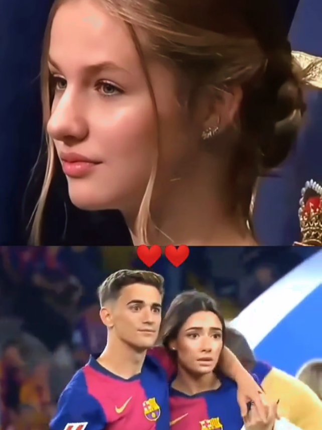😔 “Sometimes silence hurts more than words…” Fans imagine Gavi ignoring Princess Leonor, while she hides her feelings behind a royal smile. 💔👑#princessleonor #spain🇪🇸 #ViralVideo💫 #ForYou #