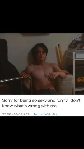 its ok kyungjun i forgiv u for being sexy and funny 🤤❤️ #gokyungjun #kyungjun #nighthascome #chawoomin #woomin 