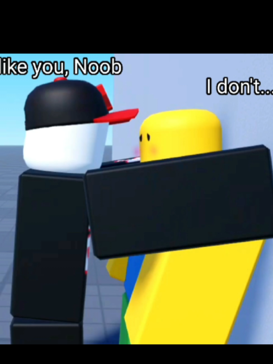 I think I interrupted the moment XD (Check my story to see the full version)  Sorry for the lazy animation… This is kind of a gift for 8k followers. I’m really happy that even after not posting for almost 3 weeks, I kept growing every day and continued receiving your support! I’m genuinely really happy ❤️ #guest #noob #animation #oc #roblox 