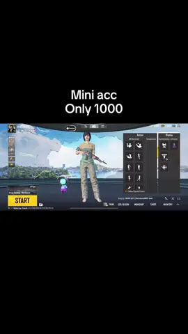 Mini acc only 1000 #pubgmobile #tdm #foryou #fyppppppppppppppppppppppp 