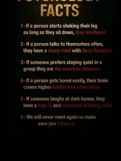 6 Psychology Facts That Reveal You’re Smarter Than You Think! - Upgrade YourSelf with knowledge  #psychology #fact #fyp