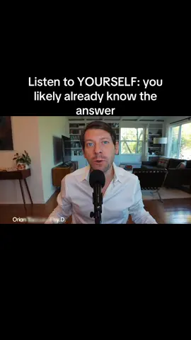 Listen to YOURSELF: you likely already know the answer#women #men #dating #relationships 