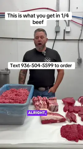 Pre orders for 2026 are filling up. So if you want 1/4, 1/2 or full cow inbox or text us now at 936-504-5599 ❤️ #tiktokusa #tiktokcanada #cow #fyp #beef  