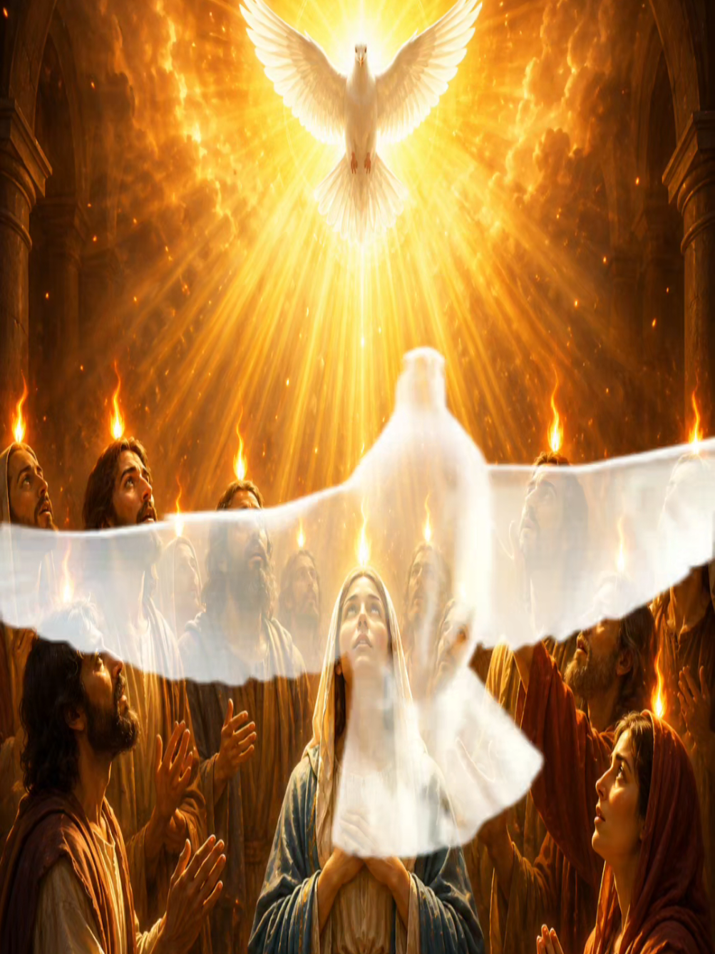 Pentecostés #espiritu #catolicos #pentecostes🔥 #paratiiiiiiiiiiiiiiiiiiiiiiiiiiiiiiiiii🦋 #oracionespoderosas 
