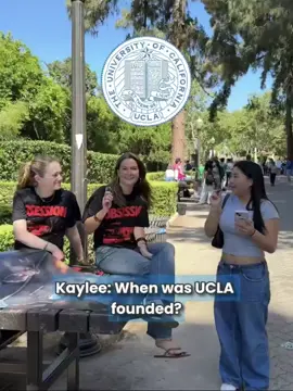 How well do you know UCLA? Put your answers in the comments! [Video Description: A campus interview video kicks off with a 