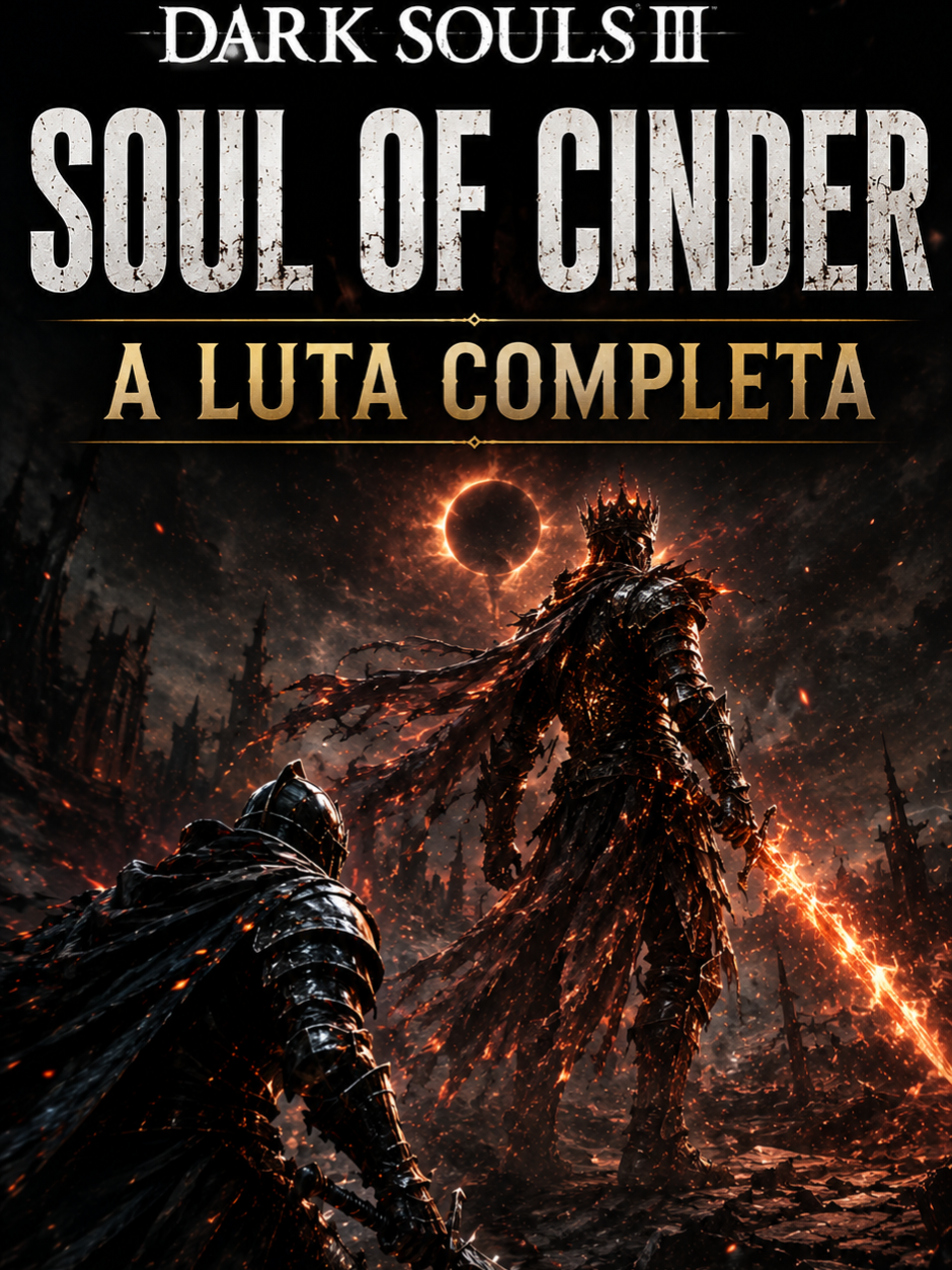 SOUL OF CINDER É O VERDADEIRO FINAL ⚔️🔥 | Dark Souls 3 Boss Fight Completa A luta completa contra o lendário Soul of Cinder em Dark Souls 3. O boss final que representa toda a era do fogo. 🔥💀 Gameplay completa sem cortes, cheia de tensão, esquivas e sofrimento até o último hit. Uma das batalhas mais épicas da história da FromSoftware. 🎮 Game: Dark Souls III 🔥 Boss Final: Soul of Cinder ⚔️ O último teste de um Lord. #DarkSouls3 #SoulOfCinder #DarkSouls #Gameplay #FromSoftware #SoulsLike #EldenRing #BossFinal #TikTokGaming #foryou #Games #Gamers #Soulsborne #DarkFantasy #ClipsGaming