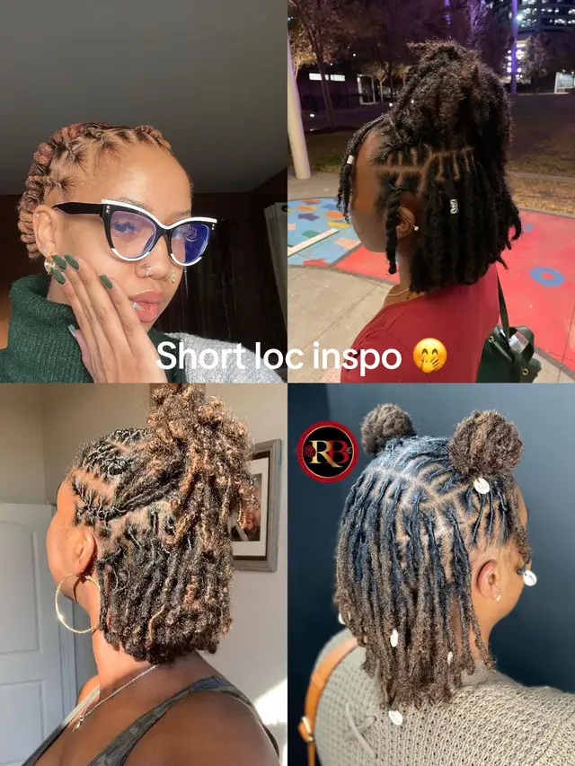 #locs #shortlocs #hairstyles #fyp #viral 