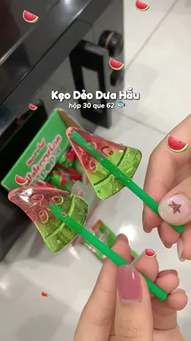 Kẹo dẻo dưa hấu 🍉 #reviewtattantathah #keodeoduahau #keodeotraicay #candy 