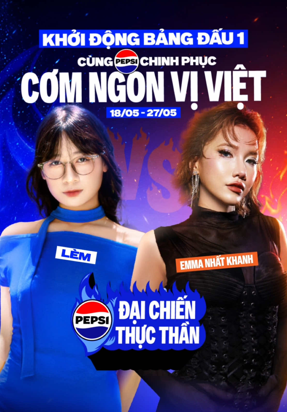 Đại Chiến Thực Thần bắt đầu ròi, ai team Cơm Tấm + Pepsi điểm danh với tui nè  #MeMonVietMePepsi #PepsiDaiChienThucThan #hoptaccungPepsi #Pepsi #ancungtiktok 