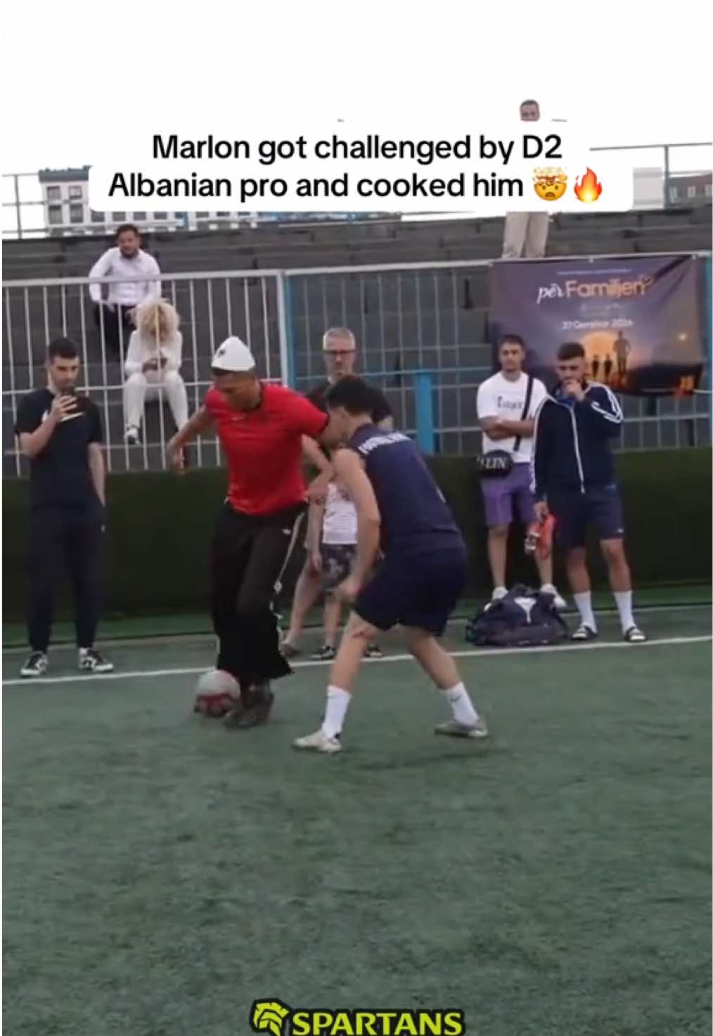 Marlon football in Albania #marlon #footballer #albania