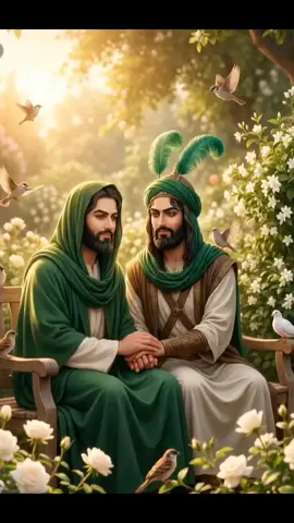 الامام الحسين وهو يقدم الزهور لاخيه ابا الفضل العباس تشكرا لشجاعته ووقفته #الامام_العباس_عليه_السلام #ياحسين #ياعباس #ذكاء_اصطناعي #الشعب_الصيني_ماله_حل😂😂 ياحسين ياعباس 