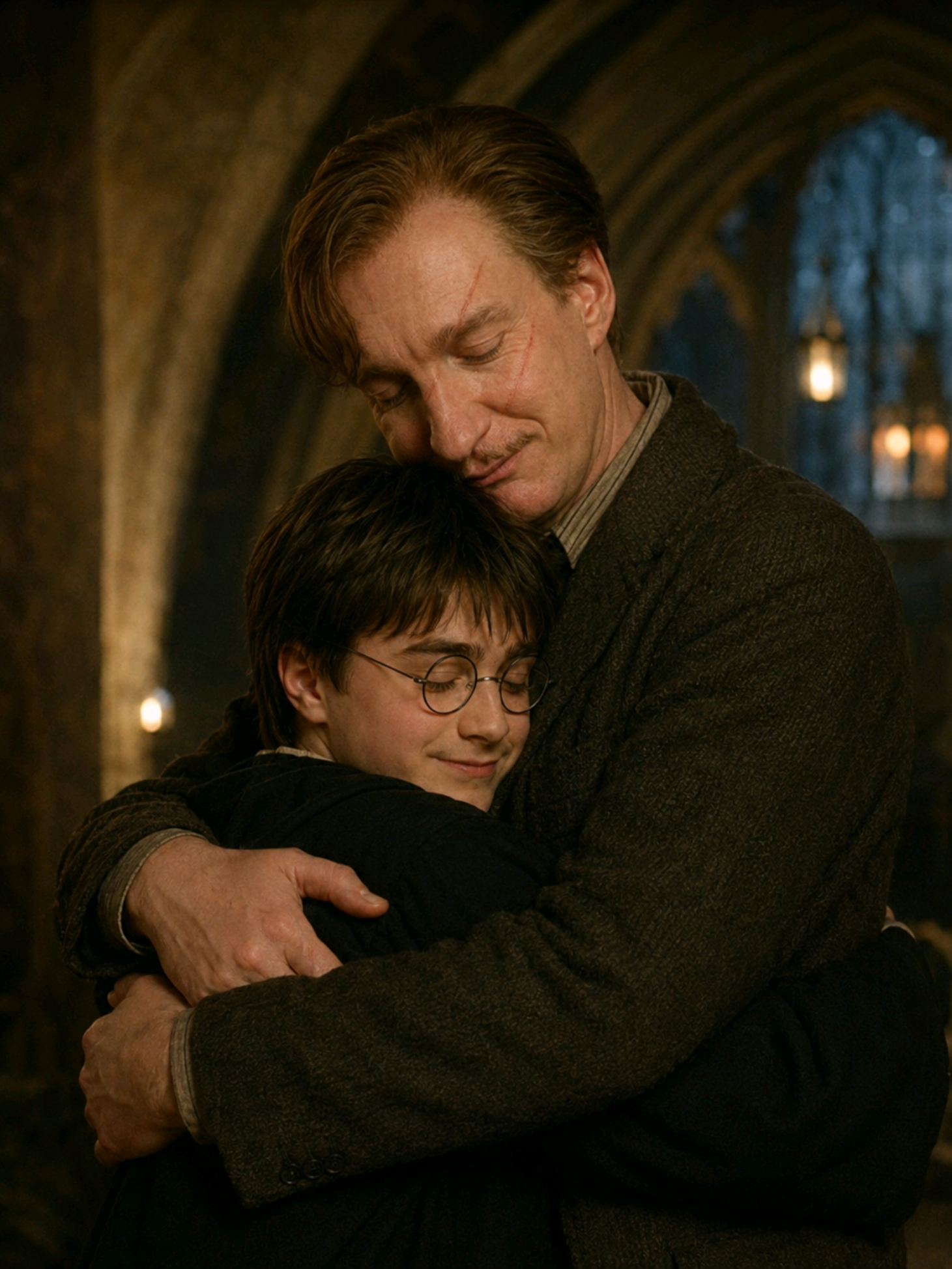 #HARRYPOTTER #REMUSLUPIN #HOGWARTS #hermionegranger || Remus era para Harry cómo un segundo padre, no era su familia, no era nada cercano, no era su padrino, solo era su amigo y profesor contra las Artes Oscuras favorito!📖📚🪄🧙🏼‍♂️, mientras que Snape siempre trataba de ignorar a Harry y de hacerlo sentir mal, Remus Lupin supo entenderlo, aunque se convierta en hombre lobo bajo la luz de la luna llena y mientras eso sucede él no recuerde ni quién es, siempre volverá a su forma humana, Remus era uno de los merodeadores, era uno de los mejores amigos de James Potter (el padre de Harry), Sirius Black (el padrino de Harry), y de su ex amigo (Colagusano) Peter Petigrew, y de Lily Potter, era esposo de Thonks, y tuvo un hijo con ella, Teddy Lupin, él nunca conocerá a sus padres, pero Harry es su padrino y seguramente él se encargará de hablarle de cómo sus padres: Thonks y Remus, dieron su vida para salvar a Hogwarts de la segunda guerra mágica, Remus siempre vivirá en el corazón de su hijo, Teddy Lupin, pero también en el corazón de Harry, además, Harry lo veía como una figura paterna, Remus y Thonks querían adoptarlo después de la guerra, y nunca pudieron porque jamás regresaron... pero Remus siempre vivirá en Harry, es su amigo y su profesor favorito!!🌠 ¡LÚMUS MÁXIMA!🪄🧙🏼‍♂️📚📖🌿✨️🌹. #harrypotter 