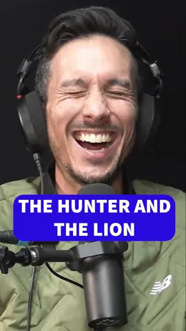 The hunter and the lion .... #ComedyCore #jokes #dadjokes #comedy #funny